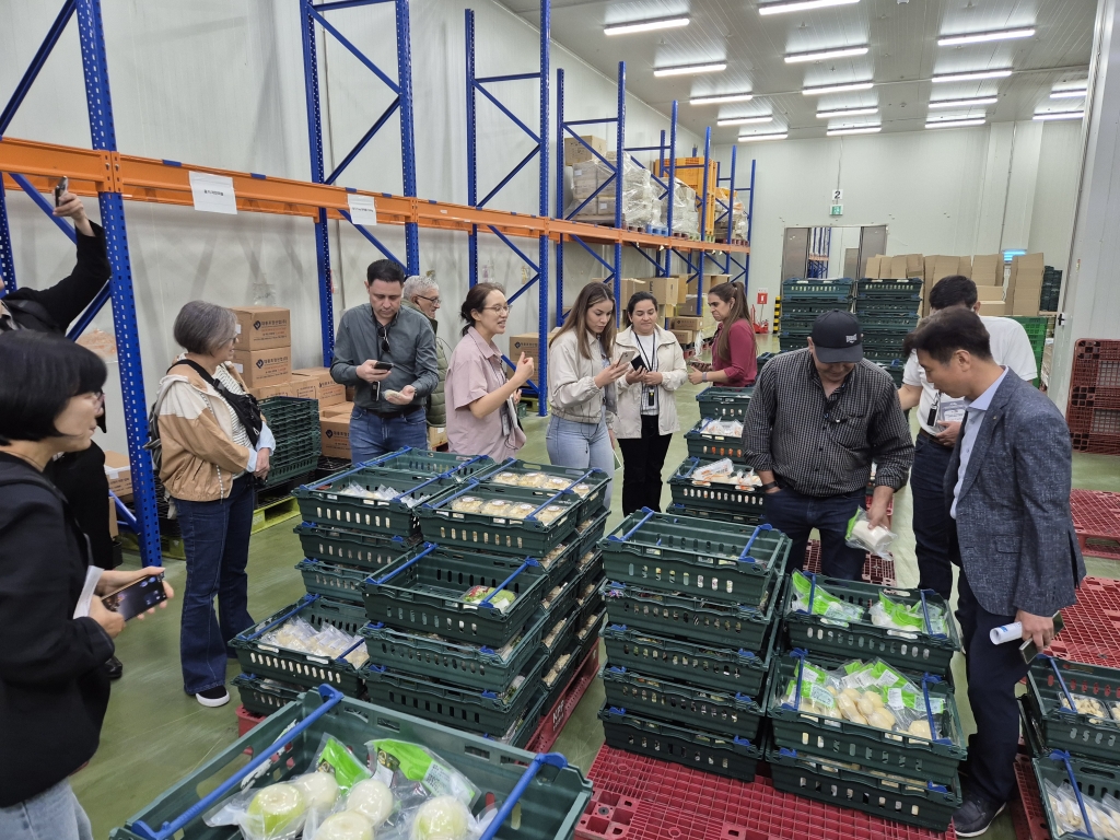 파라과이 고위급 초청연수:안성농식품물류센터,하나로마트(양재),가락시장(현장견학)